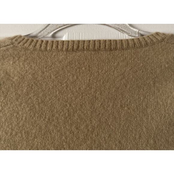 Gianni Bini 100% Cashmere Women’s Fine Knit Tan Sweater Size S - Picture 6 of 8